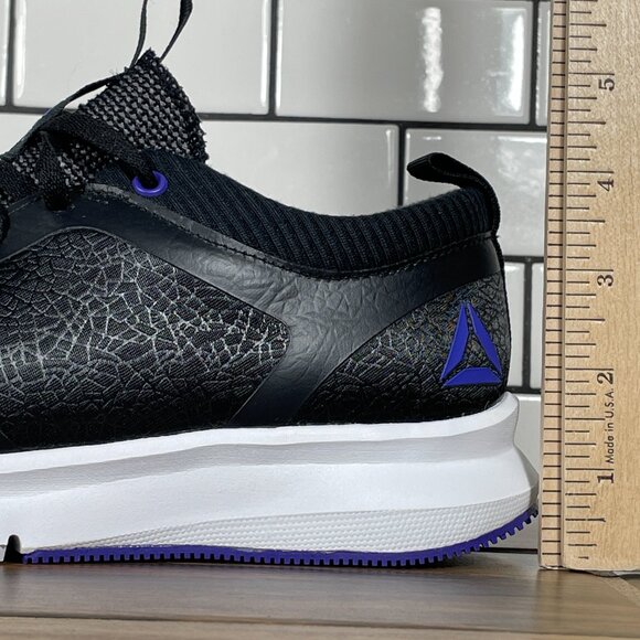 Reebok Print Athlux Shatr Womens Size 10 Running Shoes Black Athletic Sneaker - Picture 9 of 12